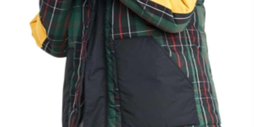 Tommy Hilfiger Men's Lou Filled Hooded Jacket Multi Size Medium