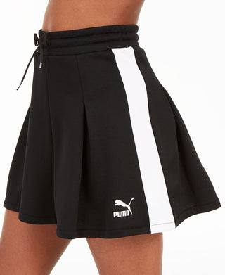 Puma Women's Classics Pleated Skirt Black Size Large