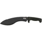 SOG SOGfari Kukri Machete MC11N 12 Inch Black Blade with Saw Back Rubber Handle and Nylon Sheath