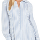English Factory Mini Shirt Dress Blue/White