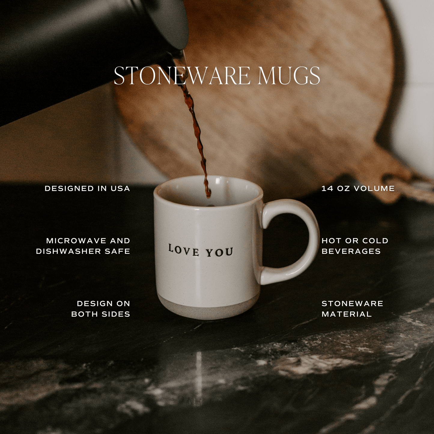 Best Mom Ever 14 oz Stoneware Coffee Mug