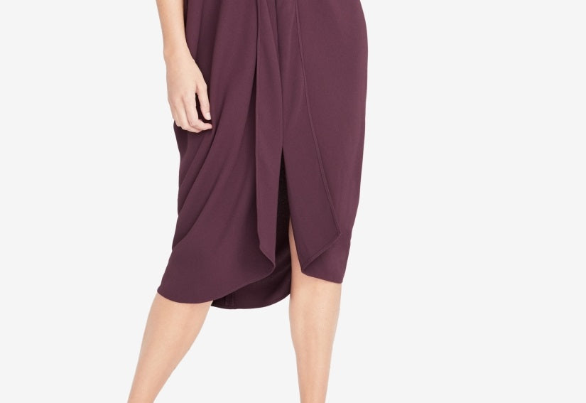 Rachel Roy Women's Caftan Dress  Purple  Size X-Large