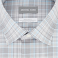 Michael Kors Men's Woven Plaid Button Down Shirt Gray Size 17.5X36-37