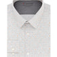 Calvin Klein Men's Patterned Collared Dress Shirt Orange Size 14-14.1/2_32-33_S