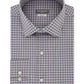 Van Heusen Men's Classic Regular Fit Flex Collar Stretch Check Dress Shirt Grey Size XL