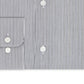 Calvin Klein Men's Steel Classic Regular Fit Non Iron Performance Stretch Stripe Dress Shirt Blue Size 16.5X34-35
