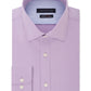 Tommy Hilfiger Men's Flex Collar with Cooling Fabric Athletic Fit Non Iron Performance Stretch Dress Shirt Purple Size 15X32-33