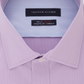 Tommy Hilfiger Men's Flex Collar with Cooling Fabric Athletic Fit Non Iron Performance Stretch Dress Shirt Purple Size 15X32-33