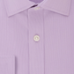 Tommy Hilfiger Men's Flex Collar with Cooling Fabric Athletic Fit Non Iron Performance Stretch Dress Shirt Purple Size 15X32-33