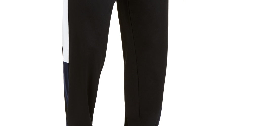 ID Ideology Men's Colorblocked Track Pants Dark Blue Size Large