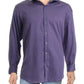 Alfani Men's Regular Fit Officewear Button Down Shirt Purple Size XXL 18-18/5