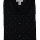 Bar III Men's Floral Daisies Print Slim Fit Cotton Long Sleeve Button Down Shirt Black Multi Size S