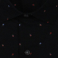 Bar III Men's Floral Daisies Print Slim Fit Cotton Long Sleeve Button Down Shirt Black Multi Size S