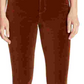 Ella Moss Women's Solid Pants Waist Brown Size 26
