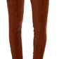 Ella Moss Women's Solid Pants Waist Brown Size 26
