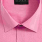 Alfani Men's Pinstripe Point Collar Classic Fit Dress Shirt Pink Size 17.5X32X33