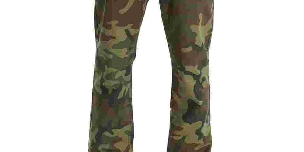 Levi's Men's 541 Athletic Fit Camo Jeans Green Size 40X32