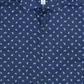 Bar III Men's Printed Casual Button Down Shirt Blue Size S