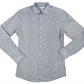 Men's Classic Floral Print Dress Shirt Navy Size L