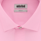 Kenneth Cole Men's Slim Fit Solid Dress Shirt Pink Size -L 16-16/5
