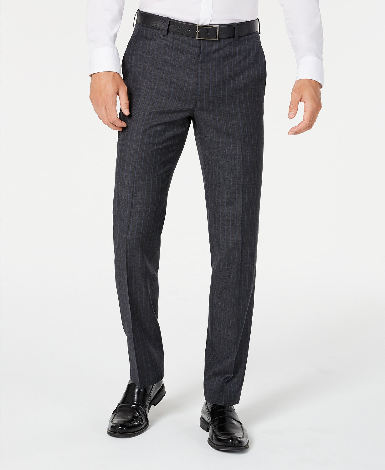 Ralph Lauren Men’s Classic Fit UltraFlex Stretch e Stripe Suit Pants Black Size 30X30