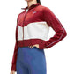 Nike Women's Fitness Velour Track Jacket Red - White Size X-Large