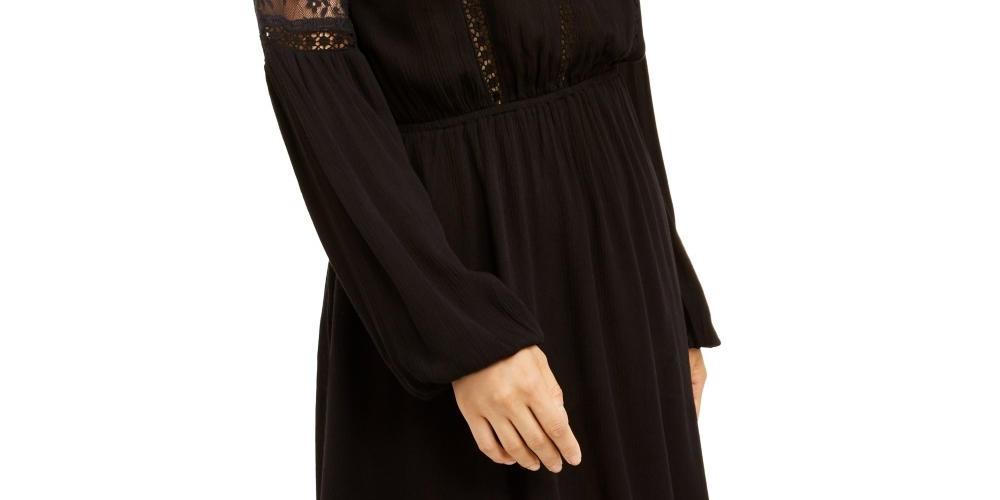 American Rag Junior's Lace Dress Black