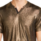 INC International Concepts Men's Galaxy T-Shirt Yellow Size XX Large