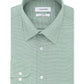 Calvin Klein Men's Steel Classic/Regular Non-Iron Stretch Performance Dress Shirt Green Size 34-35