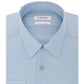 Calvin Klein Men's Slim-Fit Stretch Flex Collar Dress Shirt Blue Size 34-35