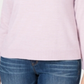 Karen Scott Women's Mock Neck Sweater Pink Size Petite L