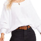 Free People Women's Westend Thermal Top Size  White Size X-Small