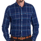 Barbour Men's Tailo Fit Highland Check Shirt Blue