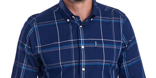 Barbour Men's Tailo Fit Highland Check Shirt Blue