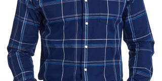 Barbour Men's Tailo Fit Highland Check Shirt Blue