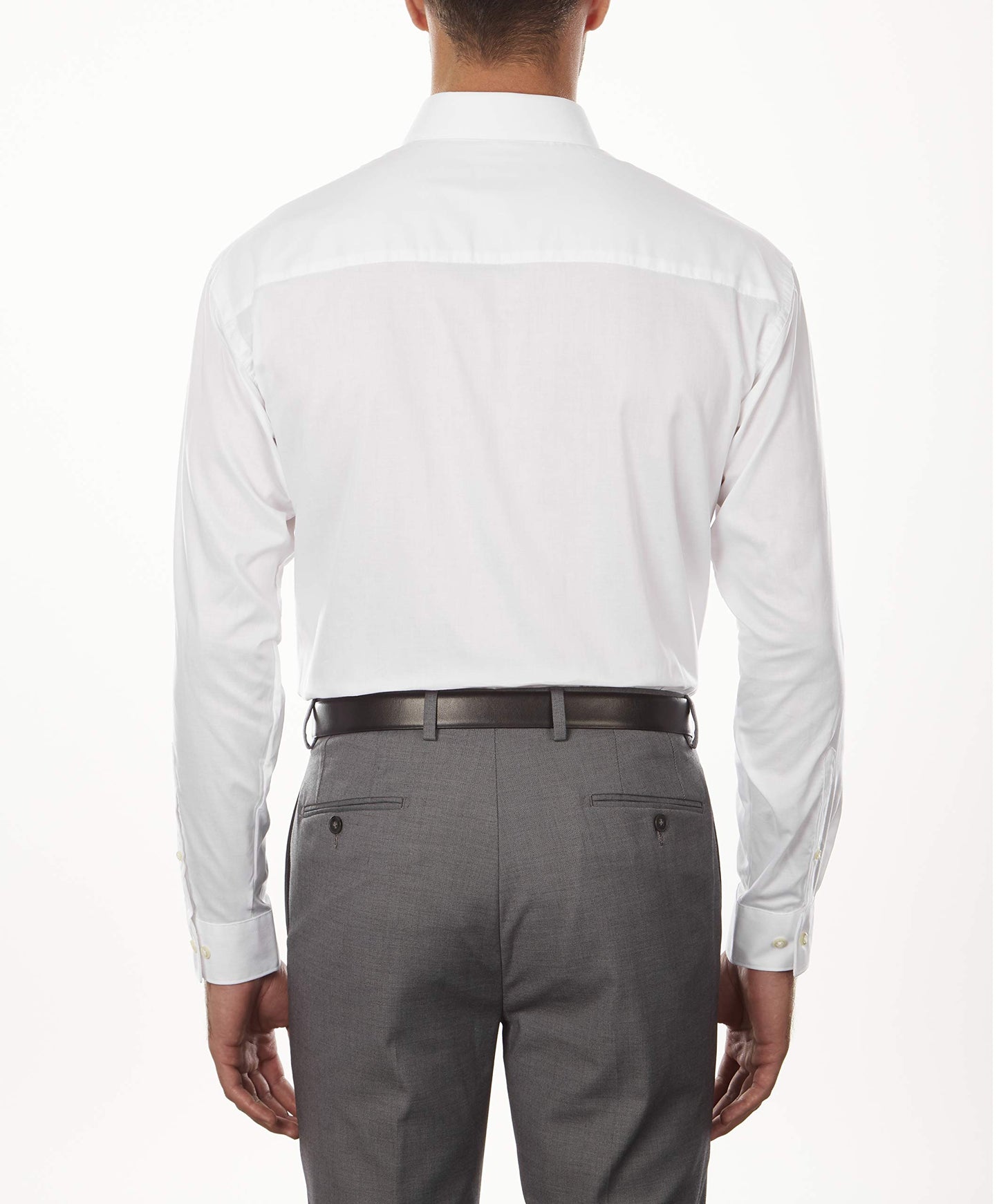 Kenneth Cole Men's Cotton Blend Suit Separate Button Down Shirt White Size 32-33