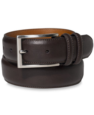Club Room Men's Glove Grain Dress Casual Belt Brown Size 40