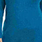 Karen Scott Women's Plus Size Curved Hem Tunic Blue Size 0X