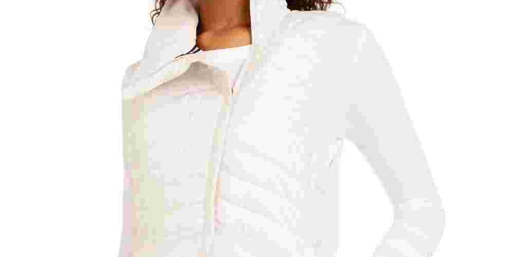 Nike Women's Essential Quilted Running Vest White Size Medium
