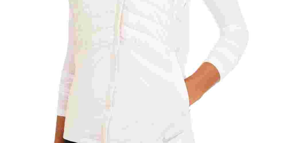 Nike Women's Essential Quilted Running Vest White Size Medium