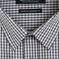 Nick Men's Slim Fit Gingham Shirt Gray Size L