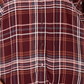 Style & Co Women's Plus Plaid Utility Shirt Purple Size 0X