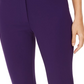 Calvin Klein Women's Pocketed Zippered Wear To Work Pants Purple Size 4 Petite