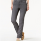 Charter Club Women's Lexington Tummy Control Straight Leg Jeans tailored tops and tees Gray Size -26 S