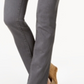 Charter Club Women's Lexington Tummy Control Straight Leg Jeans tailored tops and tees Gray Size -26 S