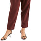 Free People Women's Margate Pleated Trousers Wine Size Large