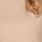 Karen Scott Womens Long Sleeve Crew Neck Top Brown Size Petite Large