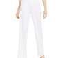 INC International Concepts Women's Straight Leg Pants White Size 2
