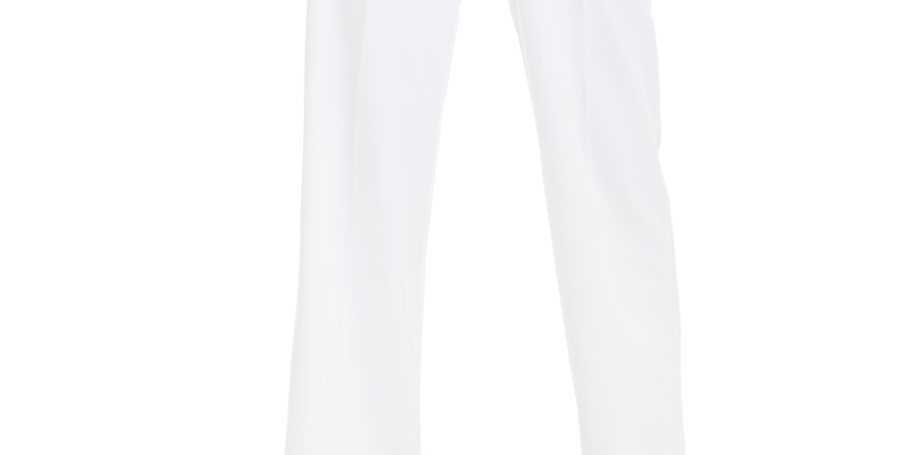 INC International Concepts Women's Straight Leg Pants White Size 2