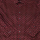 Alfani Men's Athletic Fit Stretch Printed Shirt Dress Red Size 15